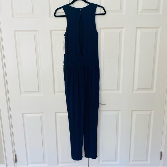NWT Tart Navy Blue Sleeveless Jumpsuit Small - Picture 4 of 5